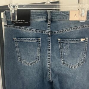 Classic clean crop Jean